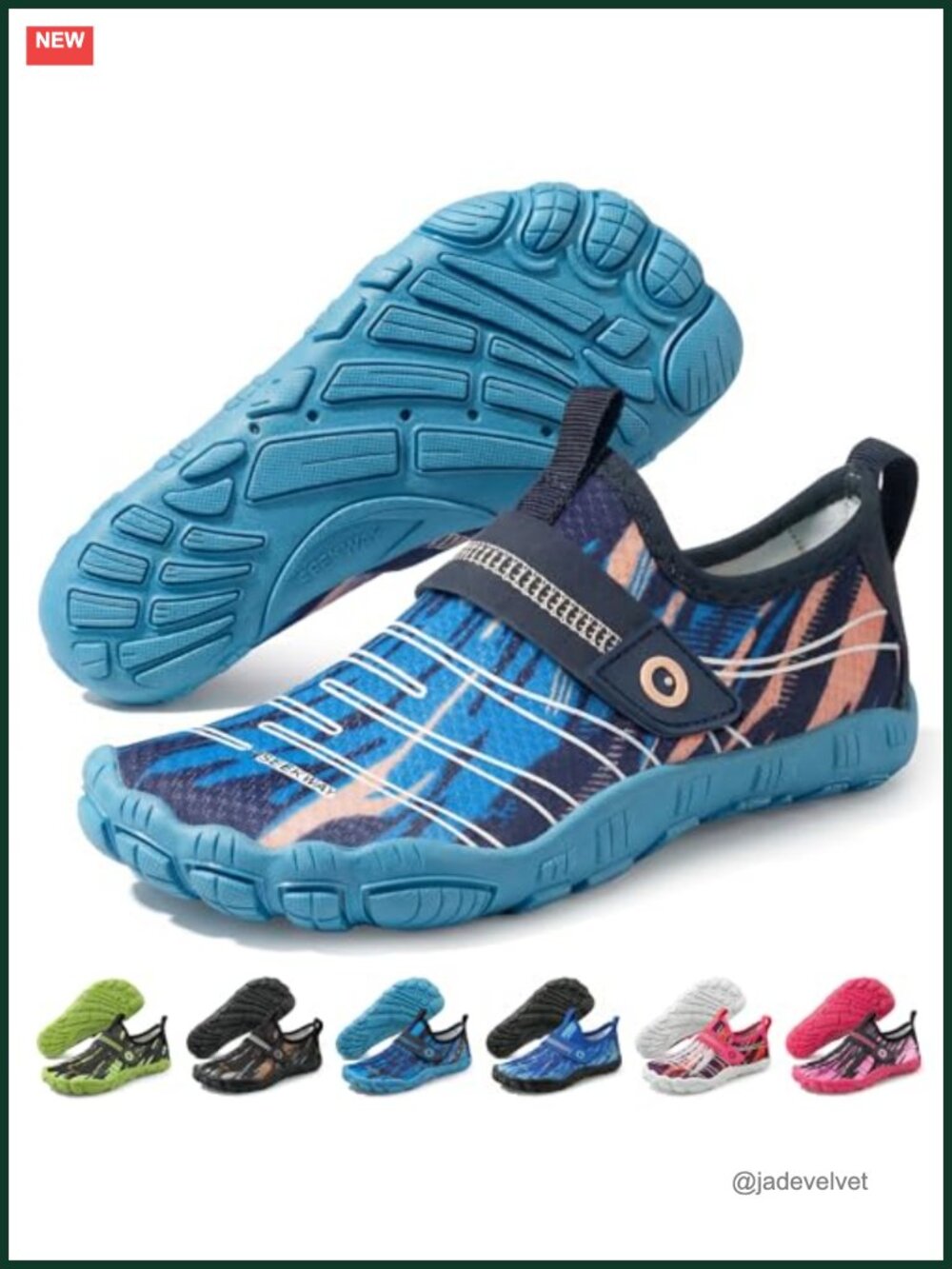 Wide Toe Box Water Shoes for Kids - Quick-Dry Barefoot Sand Shoes for Hiking
